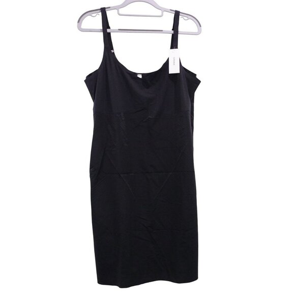 NEW SPANX Women's Invisible Cami Slip Dress Plus Size 2X Black10506R - Picture 1 of 7